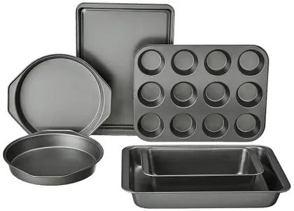 BakeMaster™ – Set de 5 Moldes para Hornear